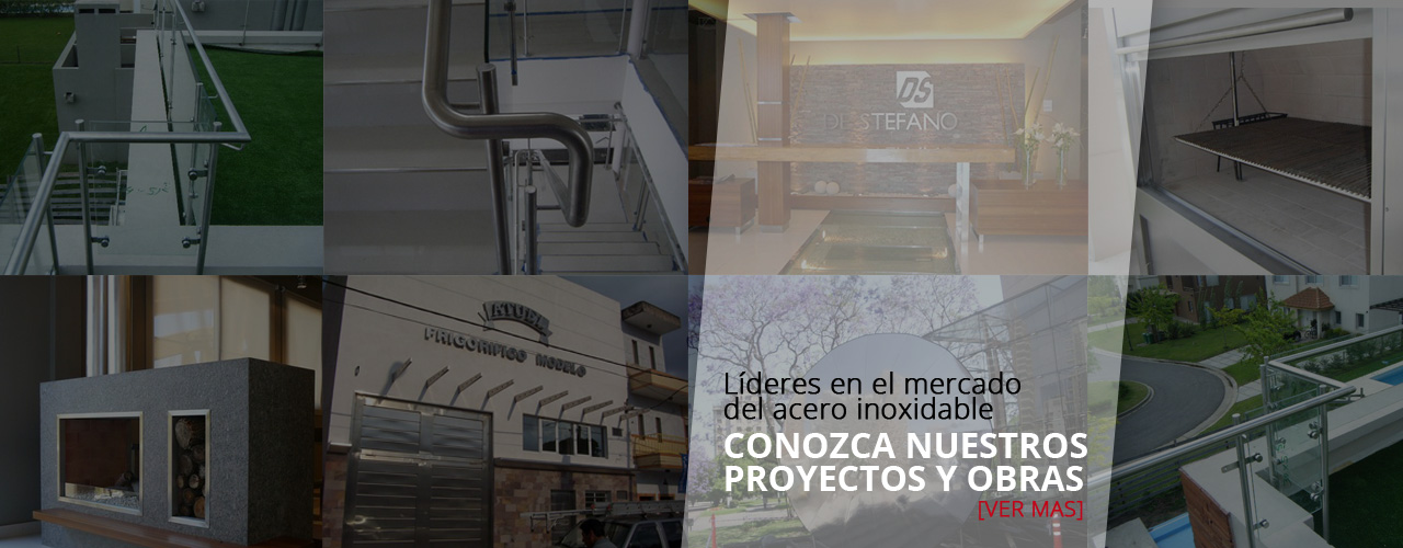 Obras realizadas por ACEROS INOXIDABLES CASEROS